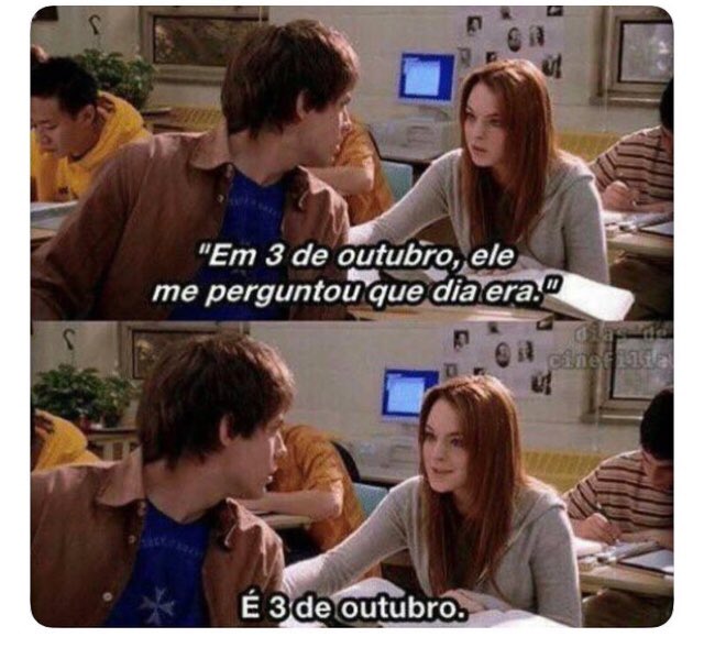 EU AMO DEMAIS ESSE FILME HAHAHAHAHA FELIZ DIA 3 DE OUTUBRO