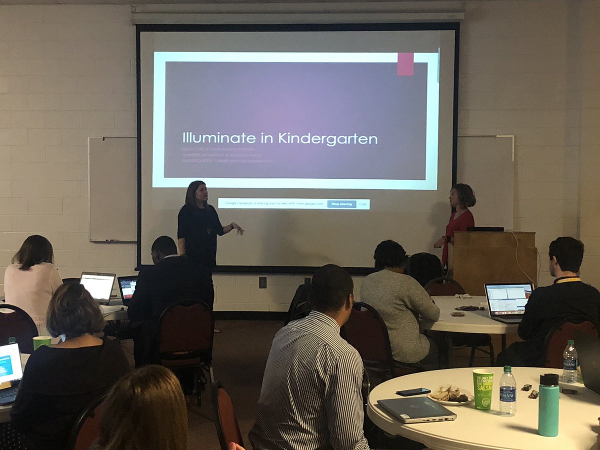 Great presentation from @jonescountysb teachers on using skills assessments for kindergarten kids!