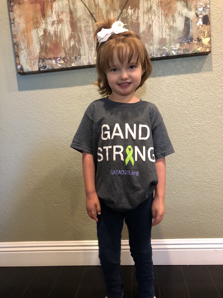 MindyYoungs's tweet photo. Thank you @lukebrosen for your perspective on #RareDisease!! I loved your point ... Humanize the science! Put a face to the disorder! This is my Olivia! #GANDstrong #GATAD2B #GANDawareness #20188GGSummit #CareAboutRare #hope https://t.co/JJdhe7o0f0