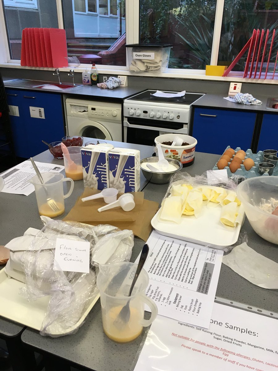 Food prep are ready for Yr6 👍