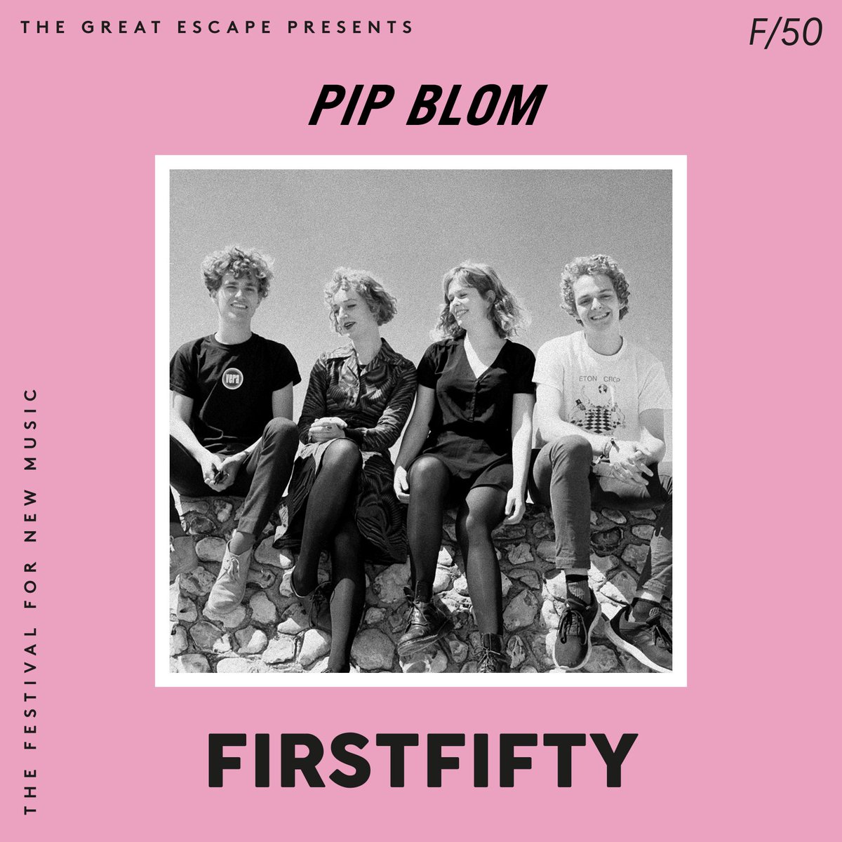 13Artists's tweet photo. .....@Pipblom & @WOOZEBAND! It's looking to be another great festival!! #FIFTYFIRST #TGE19 https://t.co/XBLlOVcIPJ