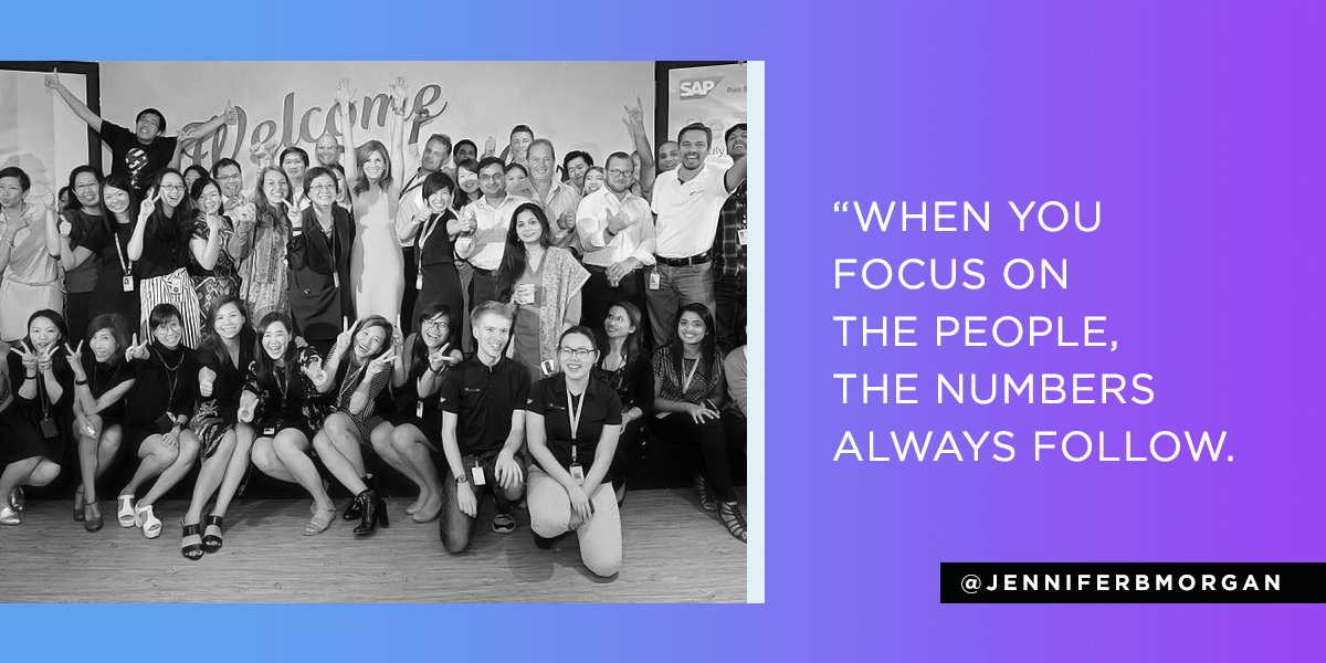 JenniferBMorgan's tweet photo. You need to know who’s on a team, how they got there, and what the culture is like before launching anything. It always needs to begin with the people. #WednesdayWisdom https://t.co/AbY7ZYToJX