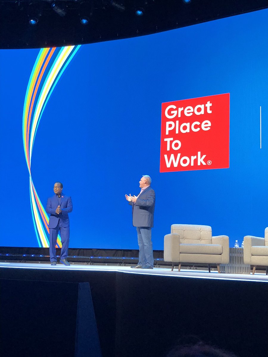 WorkdayEvents's tweet photo. “Soon, customers will have the power of the Great Place to Work Survey in Workday,” announces Greg Pryor. #wdayrising https://t.co/47YKs0YDSJ