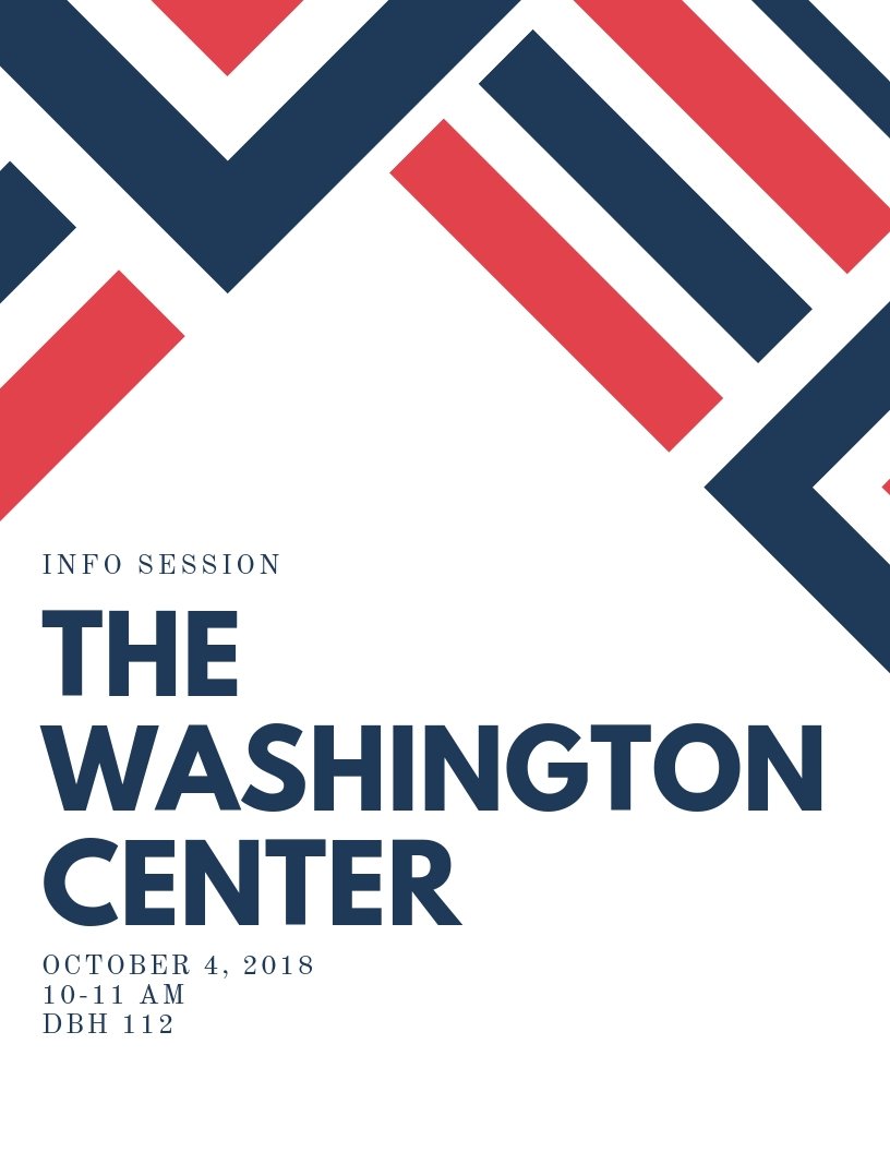 SamfordCDC's tweet photo. INFO SESSION: The Washington Center
Tomorrow @ 10
DBH 112

In need of a summer internship in Washington DC? Come here about the amazing opportunities and programs the Washington Center has to offer!

#hiresamford #washingtondc #washingtoncenter #allforsamford #mysamford https://t.co/HO7YALKkxS
