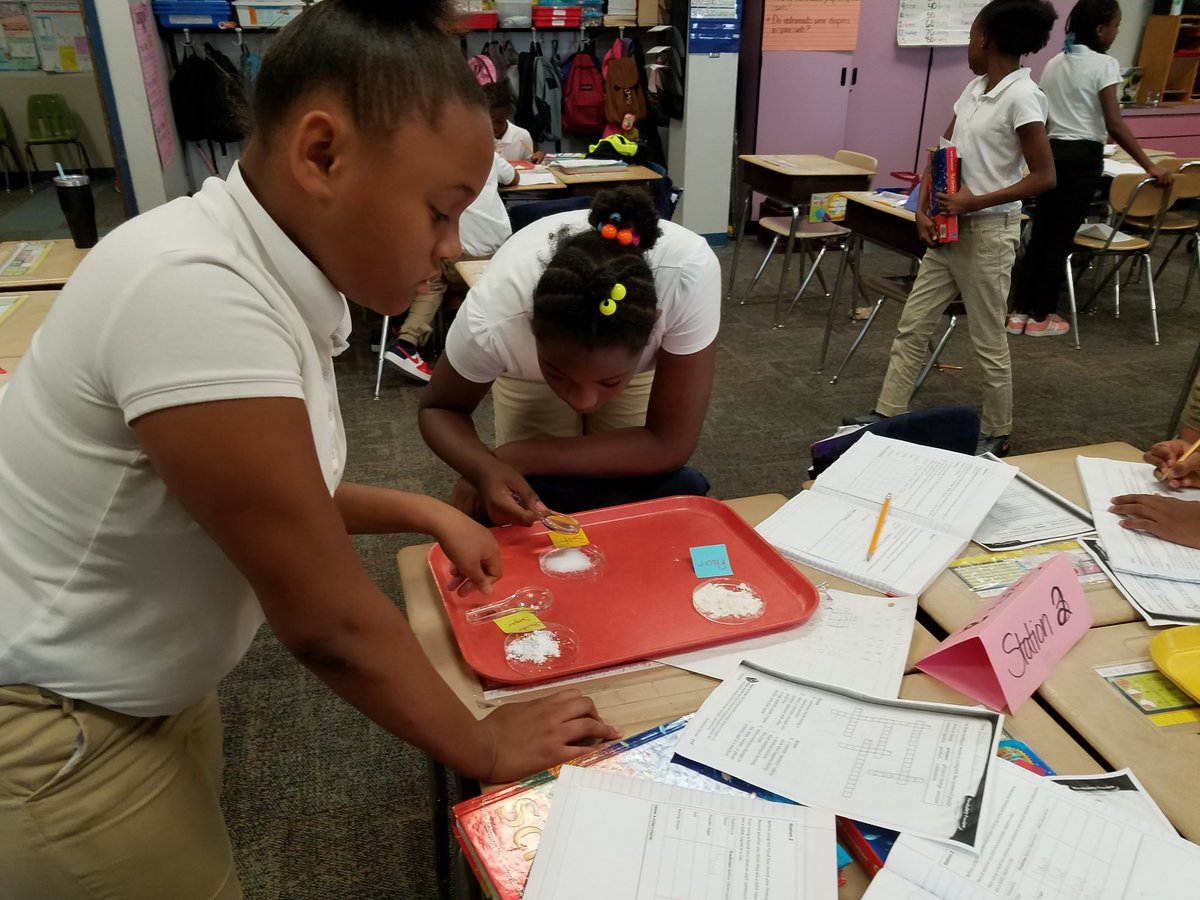 PrewittDerrick's tweet photo. Does Matter matter....Ss explore at various stations.... https://t.co/1va3UnsdnO