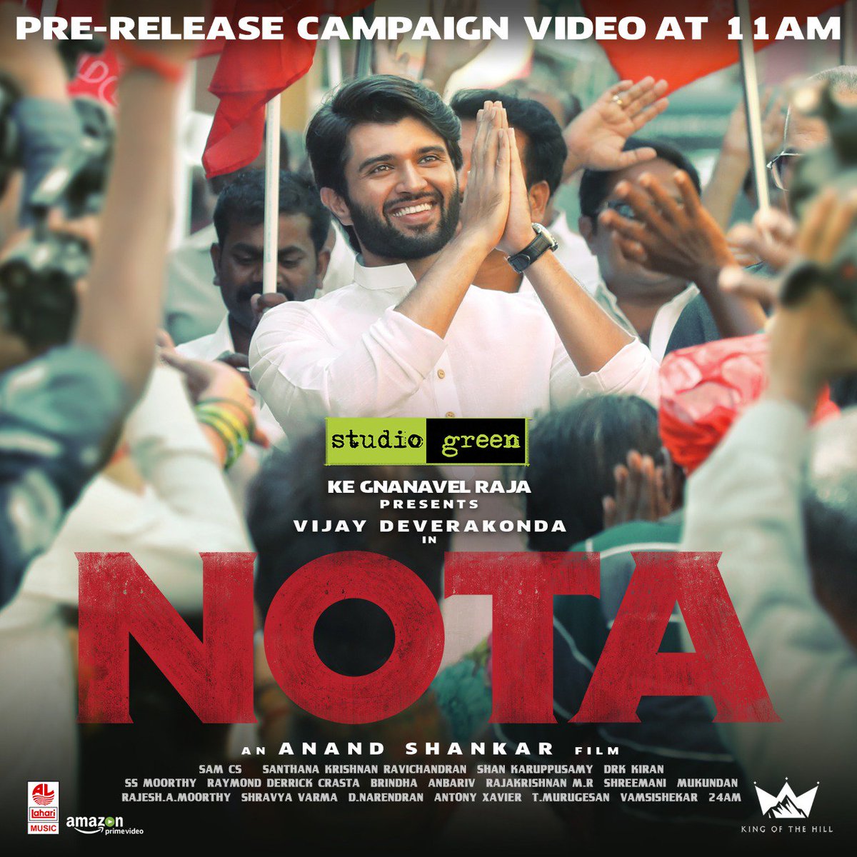 s4stamilcinema's tweet photo. #MaranaWaiting
#NOTAonFriday #NOTAonOct5 #NOTA
@TheDeverakonda @anandshank @Mehreenpirzada @SamCSmusic @dop_santha @StudioGreen2 @kegvraja @LahariMusic @proyuvraaj https://t.co/xIhl4Rsr1J