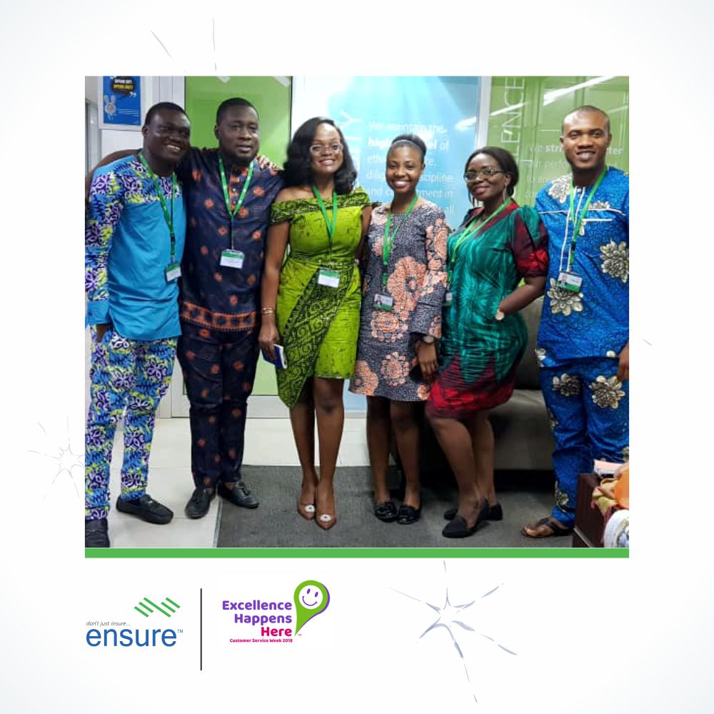 SanlamAllianzNG's tweet photo. #CSWeek2018 will not be complete without celebrating the dynamic people that #Ensure our clients stay happy. From the call center to the exec suite, the client’s office to the front of a computer screen - where service happens is where excellence happens. #WeRepExcellence https://t.co/MAurFopXrF