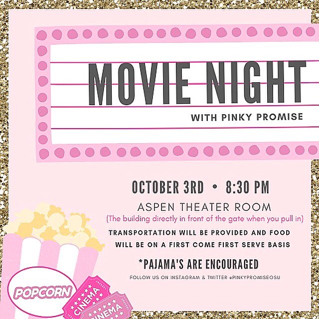 PinkyPromiseOSU's tweet photo. Tonight!!! https://t.co/57TjM3ldz2