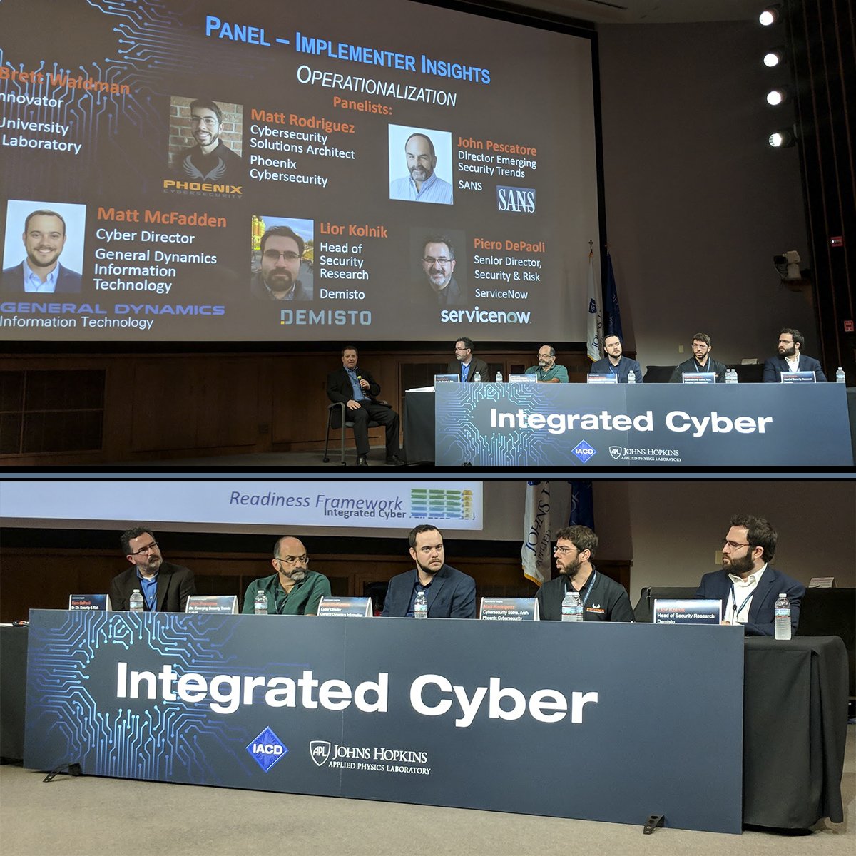 phxcyber's tweet image. From #IACDautomate: Matt Rodriguez - &quot;We often don&apos;t have analytics because the analysts are too busy. SAO platforms automate the collection of metrics.&quot; ... [when implementing SAO] &quot;Start simple and stay simple for a while.&quot; bit.ly/2y77NTC #dfir #secops #cybersecurity