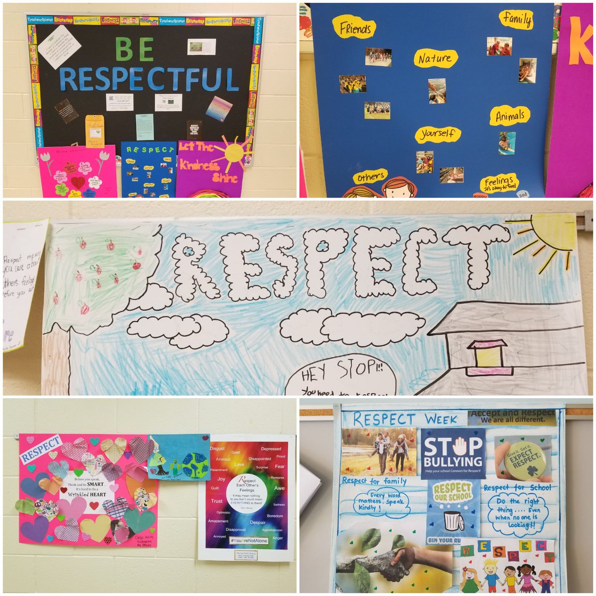 MESsclcounselor's tweet photo. @NMBerkley_NJ Ss create posters to celebrate #WeekOfRespect #NMUKnight https://t.co/MguLnBOeSZ