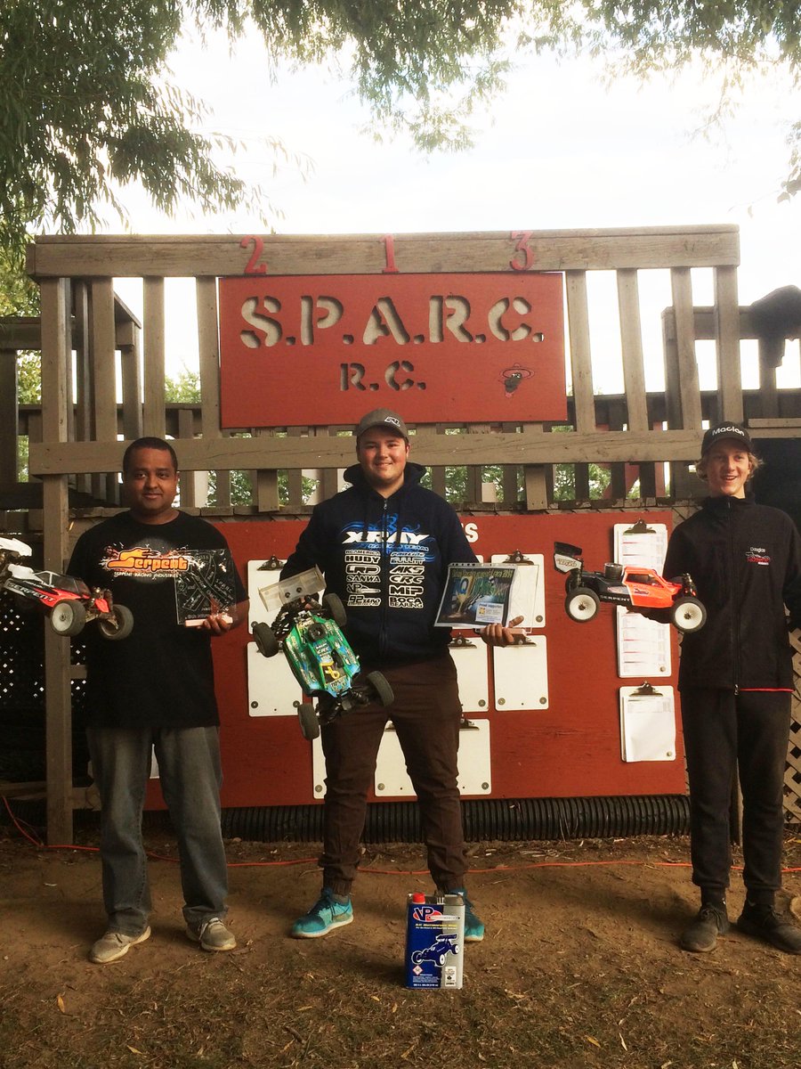 RCAmericaLP's tweet photo. Congratulations to Mark Sousa!
Brian Decaire Memorial Race for Cancer - SPARC RC Raceway in Kingsville Ontario
9/30/18
Nitro Buggy - TQ and finished 1st https://t.co/vi7tb4skko