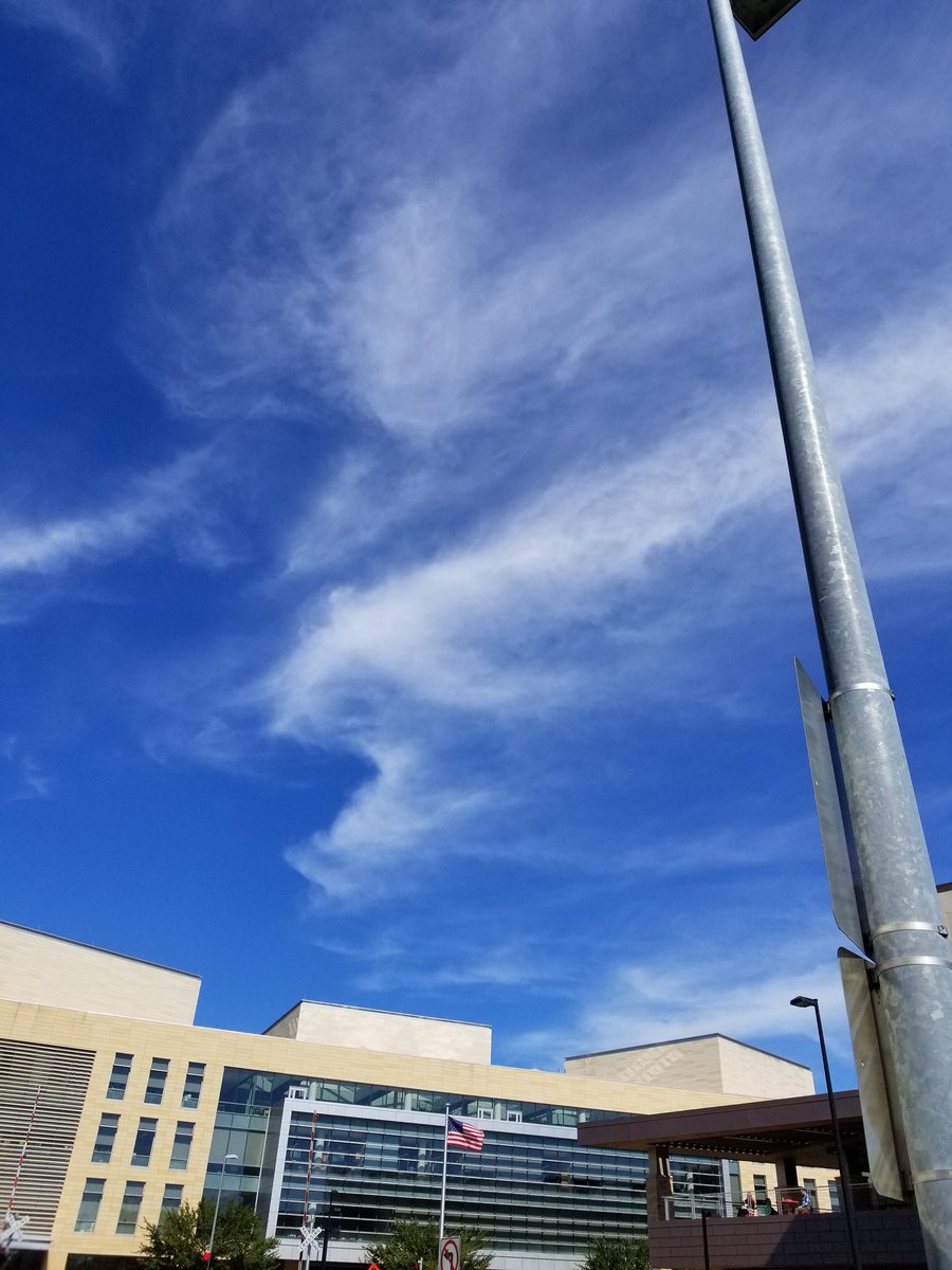 AlexanderDamma2's tweet photo. Saw these Cirrus clouds above the discovery center last Wednesday around 2! https://t.co/3cLharBKqO