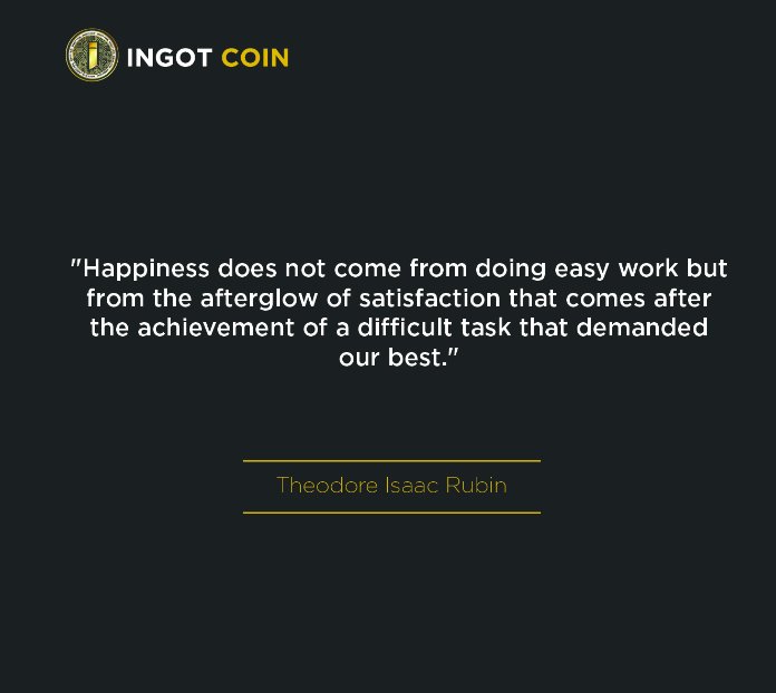 ICOINGOT's tweet photo. Quote of the day.
  https://t.co/pvINk4JXC9 
 #INGOTCoin #cryptocertication #cryptocertifier #blockchaintechnology #cryptoeducation #cryptohub #CryptoExchange #blockchaincertification #amlkyc #digitalbank #CryptoMarkets https://t.co/iOVZilUkOR