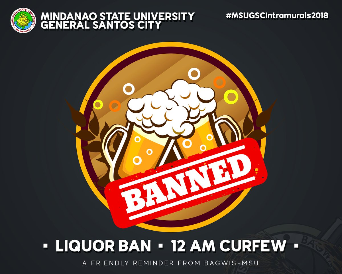 BagwisMSU's tweet photo. A FRIENDLY REMINDER FROM BAGWIS-MSU. #MSUGSCIntramurals2018 https://t.co/NBGyeR3lGo