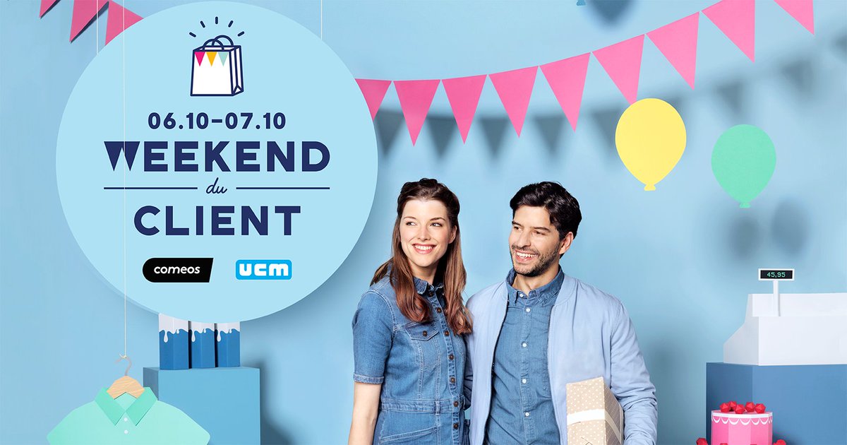 VlanMedia's tweet photo. 🎉 Ce weekend, les clients sont à la fête !
 Vlan Media est fier d'être partenaire du Weekend du Client organisé par @UCMMouvement , @comeos_fr et @UNIZOvzw .

👉 Plus d'infos sur https://t.co/uVXbnLW3l8 https://t.co/heZnawljjJ