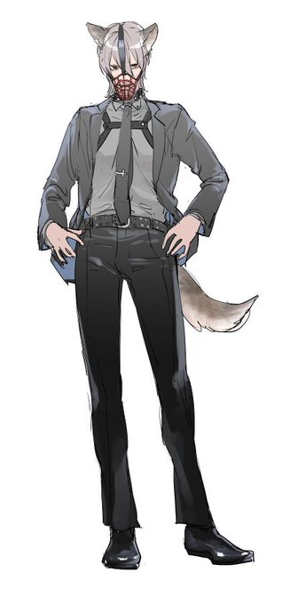 狼男のtwitterイラスト検索結果 古い順