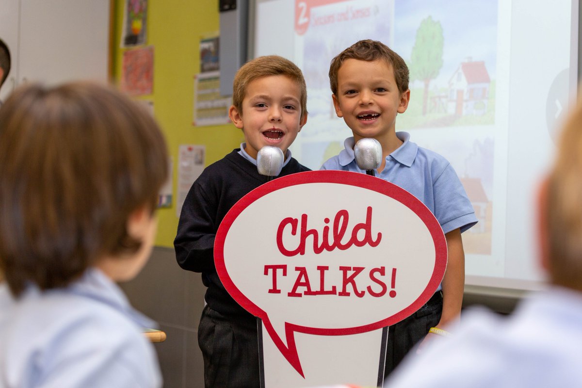 PenarredondaEdu's tweet image. Child talks! en primero de primaria #EnglishProject #peñarredonda