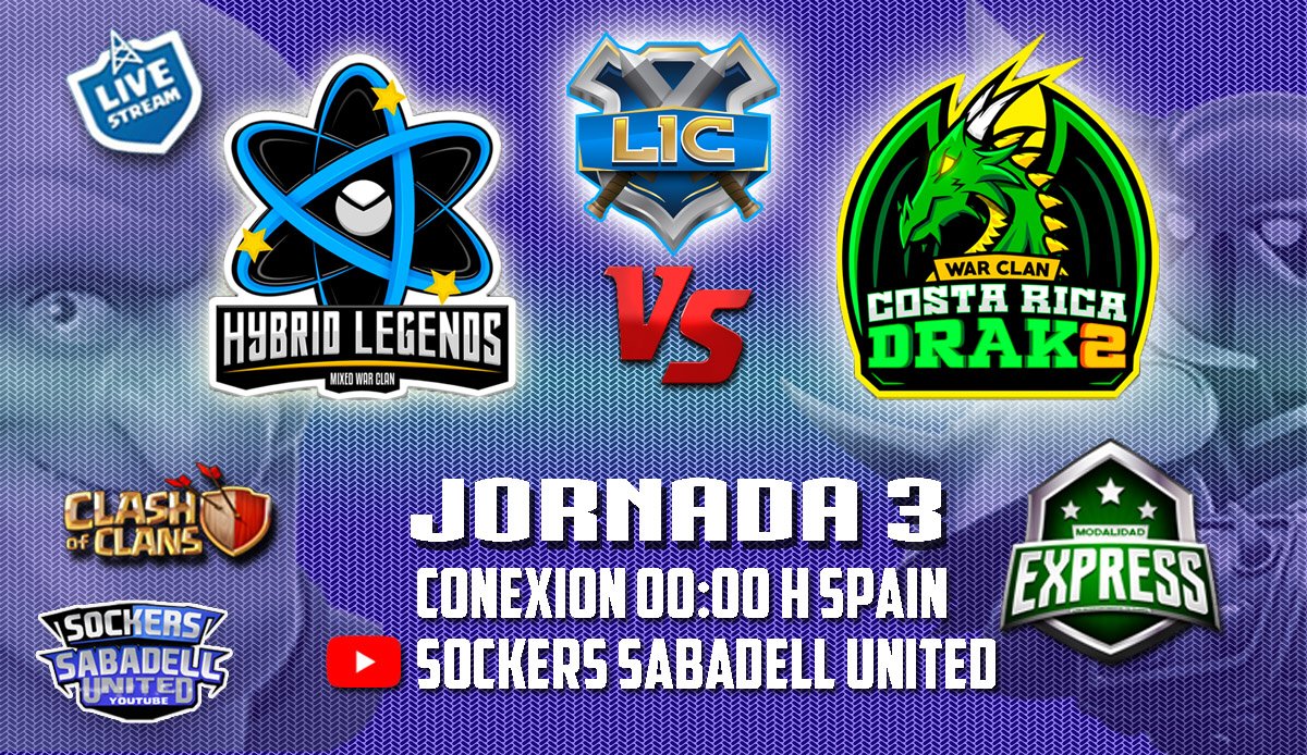 Volvemos a la <a href="/LICCOC/">LIC</a> 💪💪💪

Esta noche en mi canal ,las dos últimas horas de estos dos clanazos, en la modalidad Express de LIC. 😍
Os espero a las 00:00 h Spain, en directo:
📺youtube.com/channel/UCfgXf…