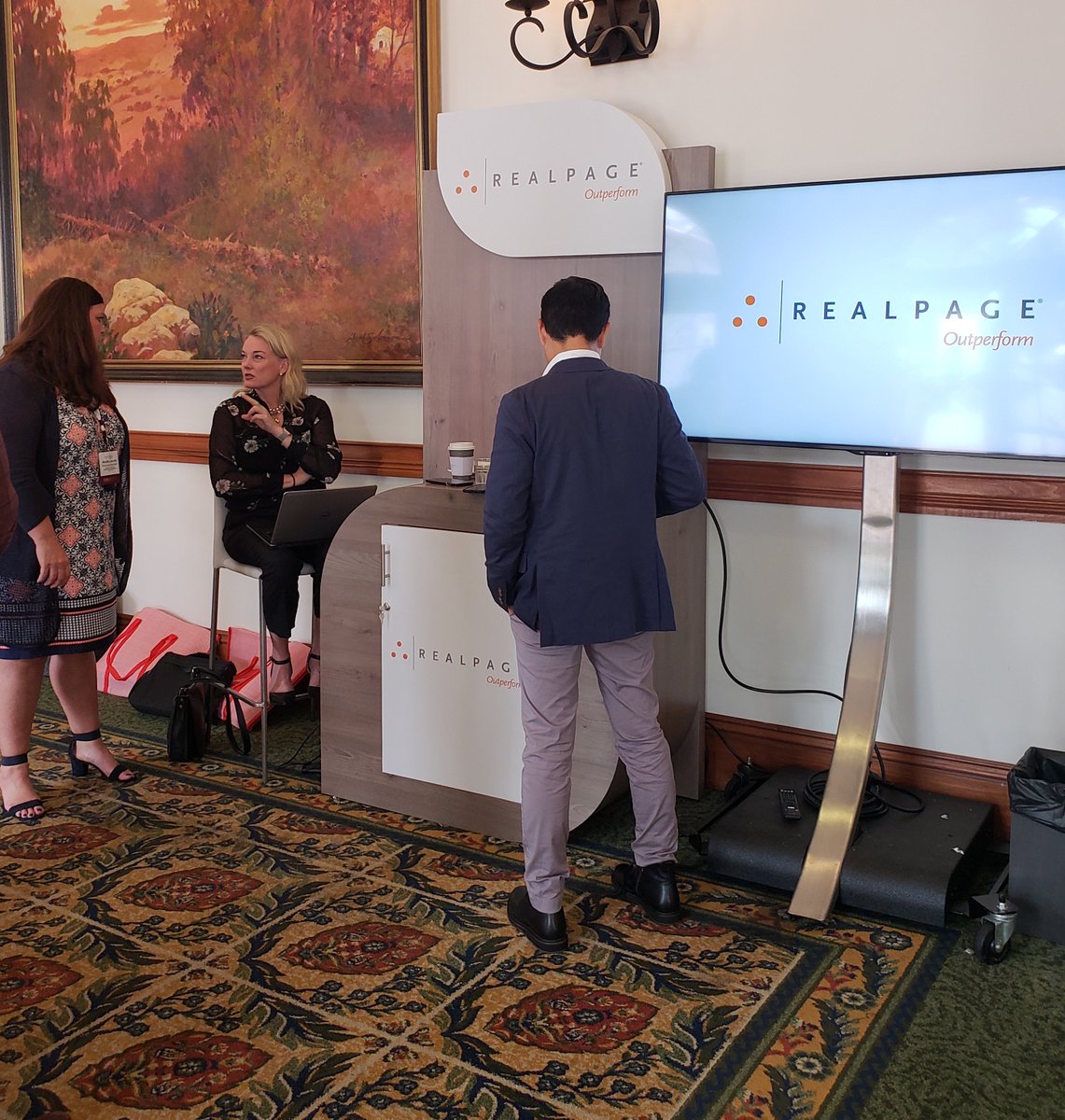 Realpage's tweet photo. RealPage is at NAA Maximize this week in Carlsbad, CA. Stop by our booth and chat with us! https://t.co/qCKvlDB8RC #MAX18 #Multifamily https://t.co/7IXGQsOY4X