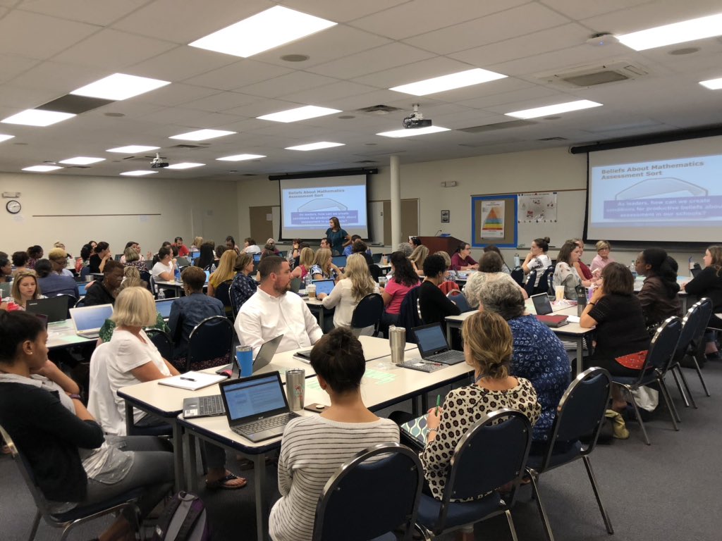 MrsGiampapa's tweet photo. How do you create conditions for productive beliefs about assessment? Elementary math leaders have so much insight to share! #mathfunandlearning https://t.co/IOCNtbNmhD