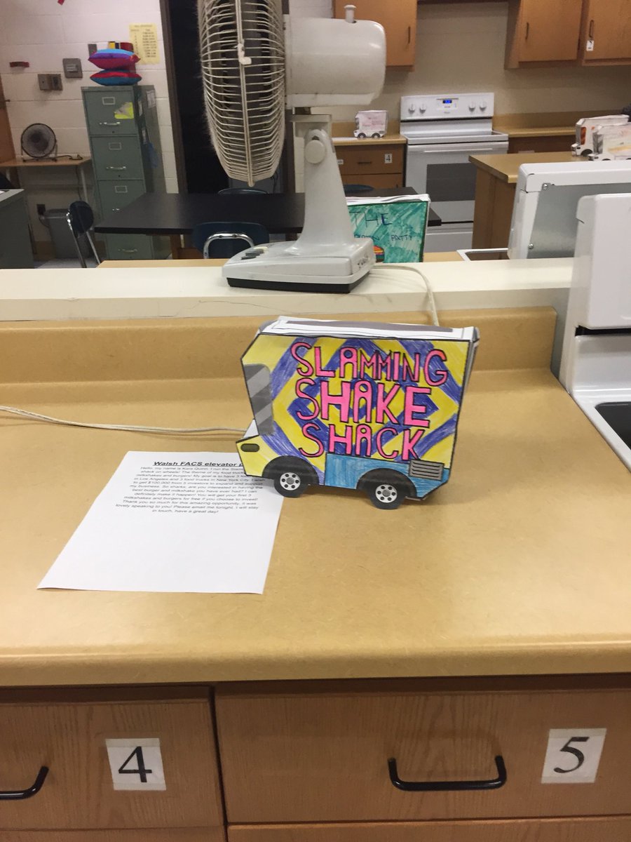 TaylorW64735951's tweet photo. On Friday, 8th grade FACS hosted our First Annual Food Truck Festival! Come check out our super creative and mouth-watering trucks! Congrats to our winner Caitlin!! 🏆@SCSD_AMS https://t.co/Aasogm4Dqa