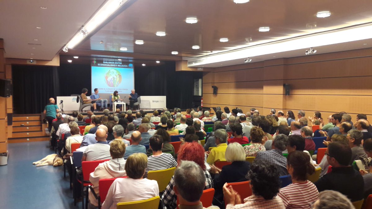 ArrupeEtxea's tweet photo. Hacia una nueva cultura ecológica. Diálogo entre Ecosocialismo y religión https://t.co/uUqpd8ejYj