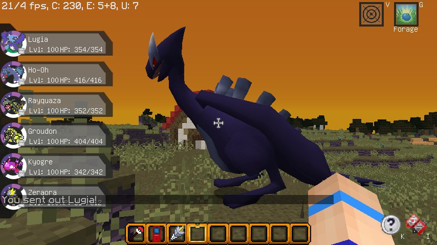 How to Summon Lugia and HO-OH in Pixelmon!