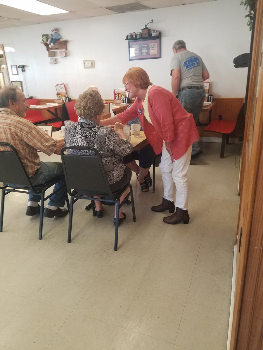 BellFor110's tweet image. Our first meet-and-greet was a success! Enjoyed my time in Toledo this morning talking to the people of the 110th about what matters to them! 

P.S. The Fillin' Station has the best pancakes in the world!