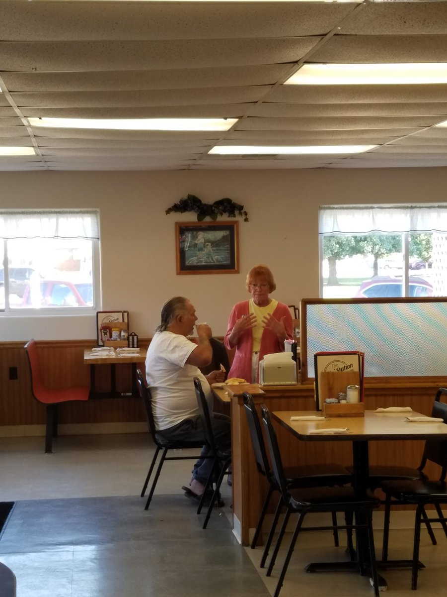 BellFor110's tweet image. Our first meet-and-greet was a success! Enjoyed my time in Toledo this morning talking to the people of the 110th about what matters to them! 

P.S. The Fillin' Station has the best pancakes in the world!