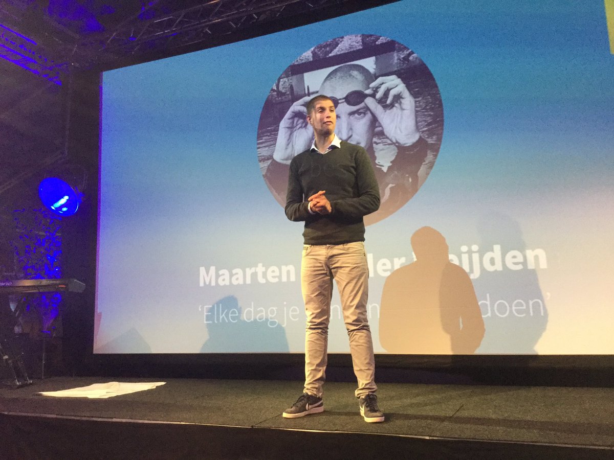 Als slot van <a href="/Kop500event/">KOP500</a> een geweldig verhaal van Maarten van der Weijden over dromen, hoogtetent, rode bloedlichaampjes, samenwerken, veel, heel veel zwemmen en elke dag stinkend je best doen. Dank voor deze inspiratie.