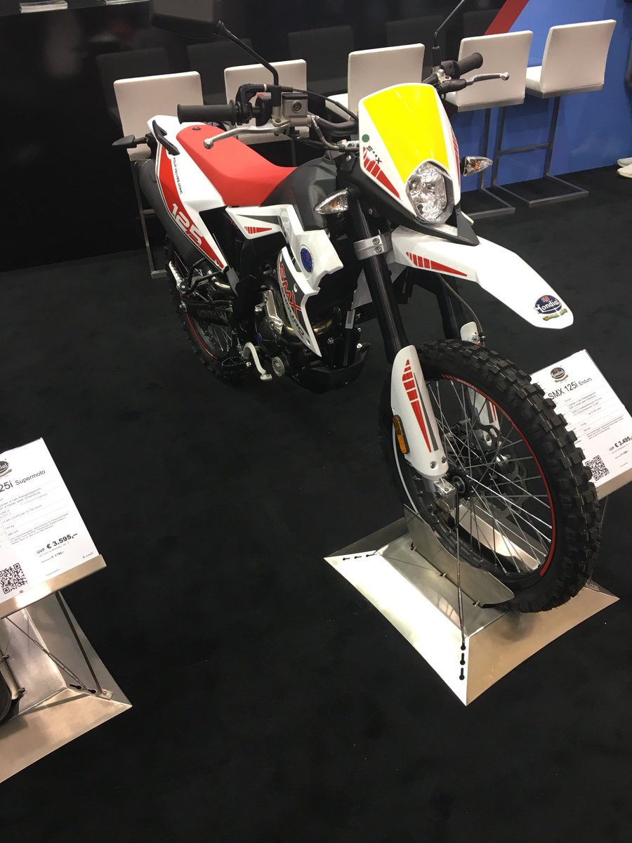 ACBrennerGmbH's tweet photo. 125er #Supermoto & #Enduro von #Mondial auf der #intermedia2018 https://t.co/O3Qo6Rm90R