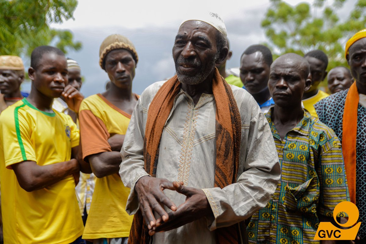 Ousseini Koné, représentant du chef du village de Syrfou, était le 27 août 2018, aux distributions de coupons. Il était également présent pour veiller à la bonne marche de l'activité dans sa commune. #lwili #Faso #Burkina #Resilience #Resiliencebf