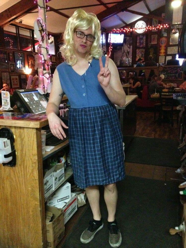 Playing <a href="/LostLakeDenver/">Lost Lake</a> tomorrow supporting <a href="/MichaelRault/">Michael Rault</a> on his US tour. Here’s a picture of me on Halloween two years ago. So spooky!