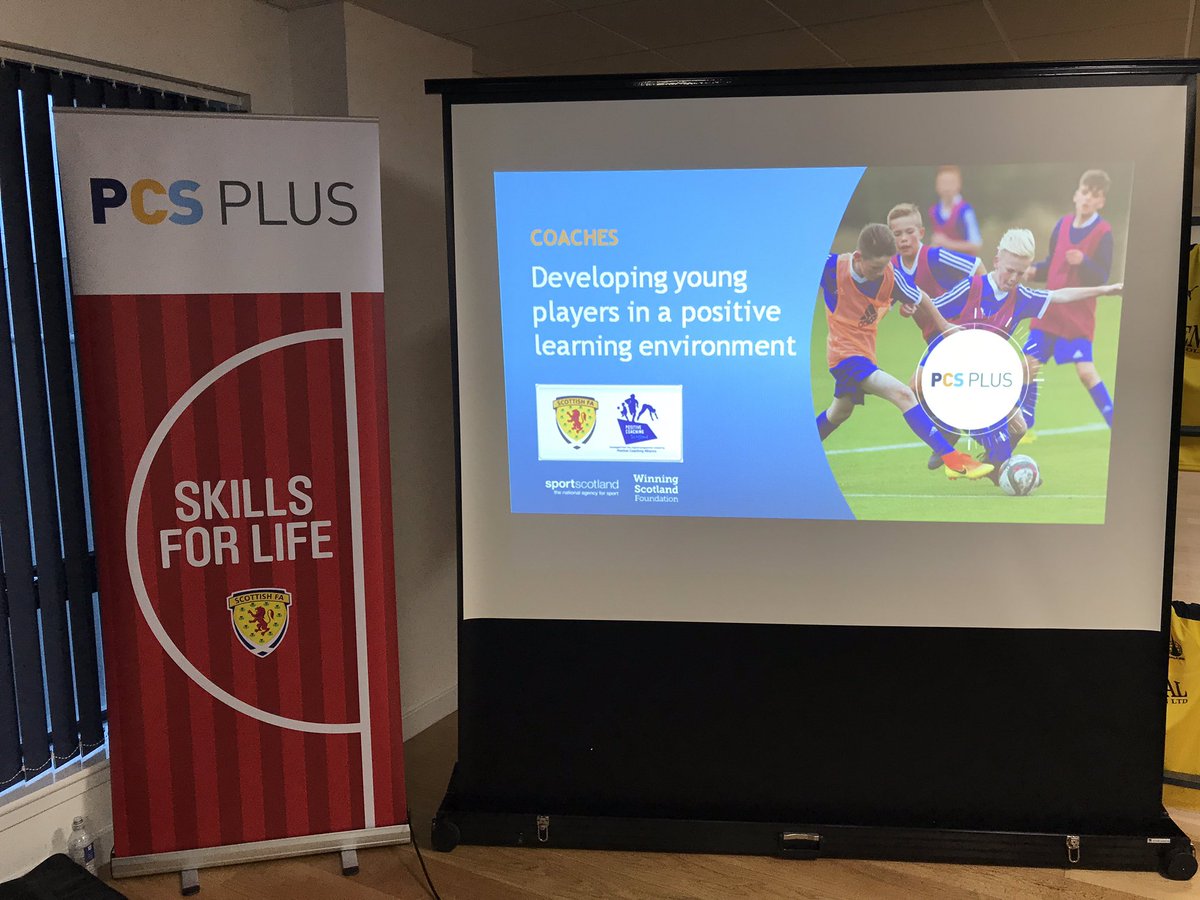 ScotFACentral's tweet photo. PCS PLUS | We’re here @FalkirkFC tonight launching our PCS Plus Mastery course to 48 candidates from across the region!
#masterycoaching #attractivegame @ScottishFA_PCS https://t.co/oknkmrObxz