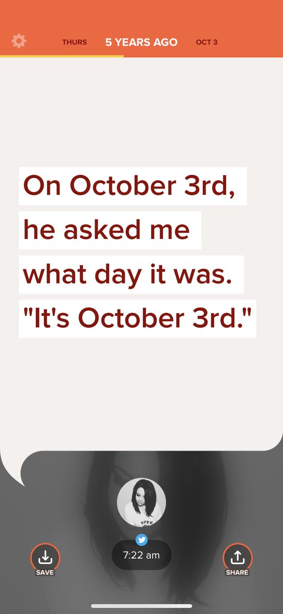 emilyweee's tweet photo. It’s October 3rd. https://t.co/4GUMjjvL20