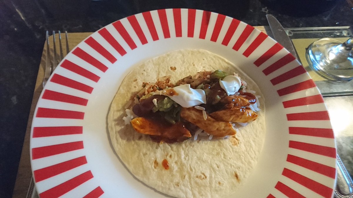Alanaand71's tweet photo. Korean tacos from @the_spicery #AbsolutelyBanging #WallOfFame https://t.co/8GaIsKWSpv