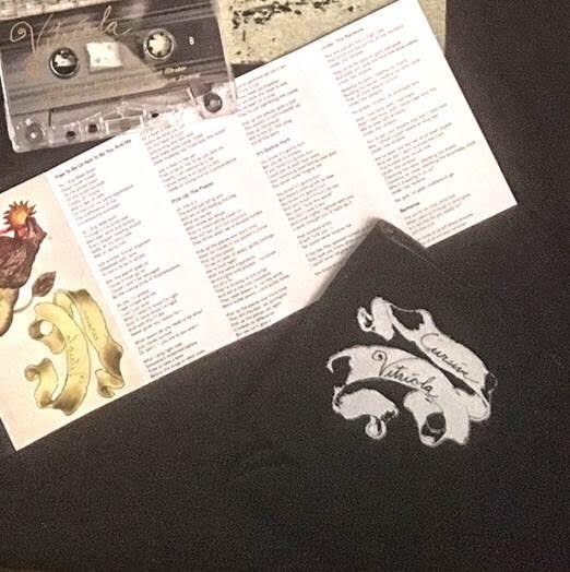 “Vitriola” from <a href="/CursiveTheBand/">Cursive</a> is out this Friday on CD and vinyl. Get a limited lyric book with purchase! 

Retweet this post to be entered to win a pair of Cursive tickets to 11-18 Waiting Room show, a koozie and “Vitriola” on cassette!