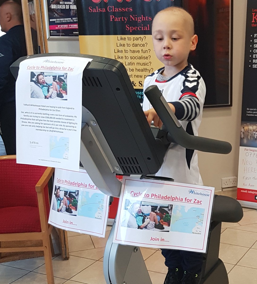 TelfordHotel's tweet image. Charity week with over £1400 raised so far. #macmillan #severnhospice #zachariahsfightagainstacutelymphoblasticleukaemia