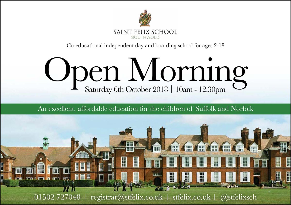 Please be reminded that our October Open Morning is this Saturday from 10am-12:30.  The school has changed a lot since last year so do come and visit.  

Current parents please spread the word!