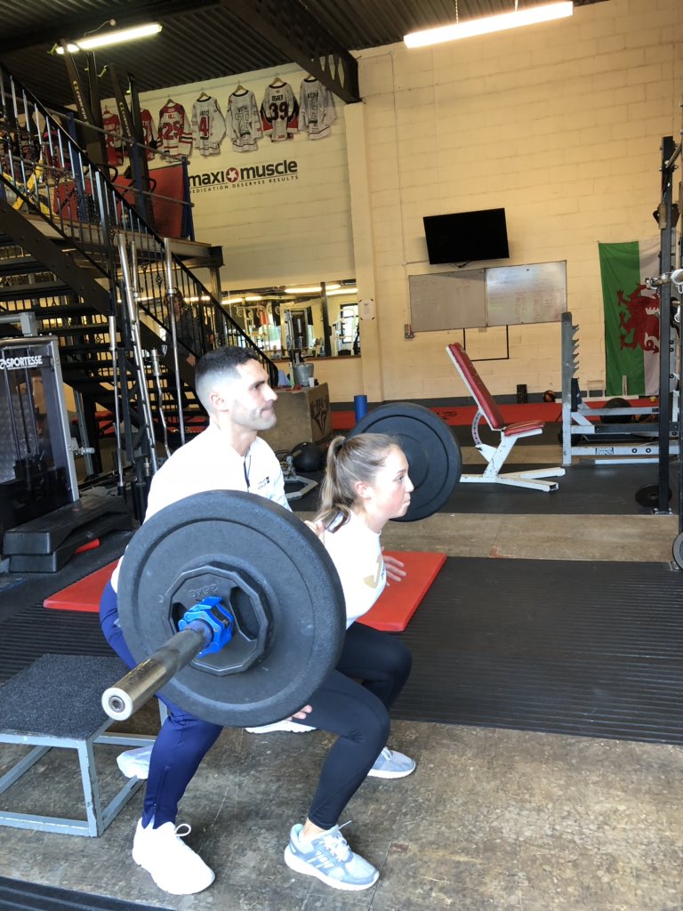 fifigolf's tweet photo. Great session with @DrGolfTraining Ramping up the weights Thanks! #achinginthemorning #wintergoals💪😀💕⛳️ https://t.co/uqTsFwrWjK