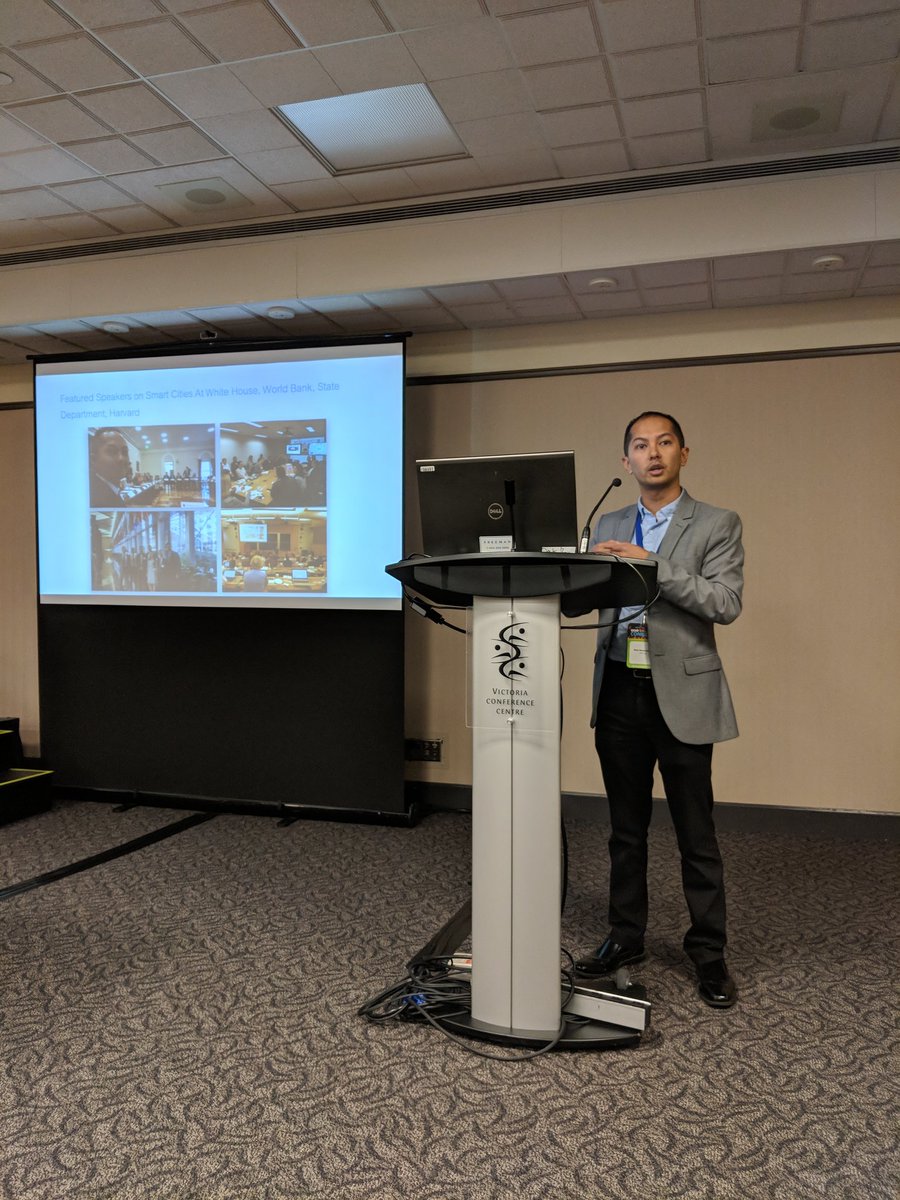 UrbanLogiq's @MarkMasongsong discussing how our work done with @CityofSurrey and Province of BC is being exported and utilized by American and European cities #ocioconnect #ocio #BC #provinceofbc