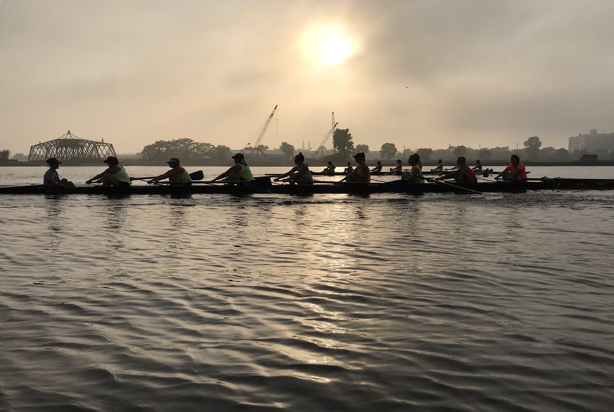 Getting ready to race this weekend #mke #rowing