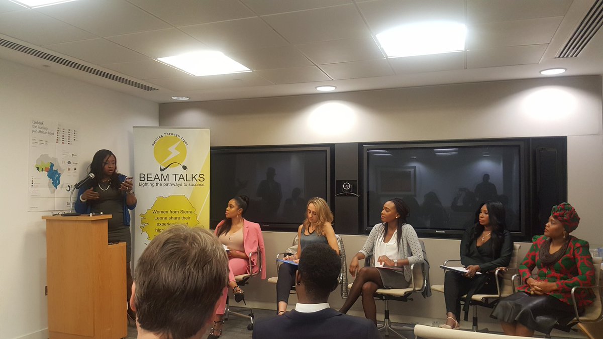 DesJouleAdam's tweet photo. #Female role models taking the stage as we experience this session of @smilingmk @GroupEcobank #BeamTalks
#blockchain #crypto #SierraLeone #fintech #innovation #Tech #developers https://t.co/SGFn078gmw