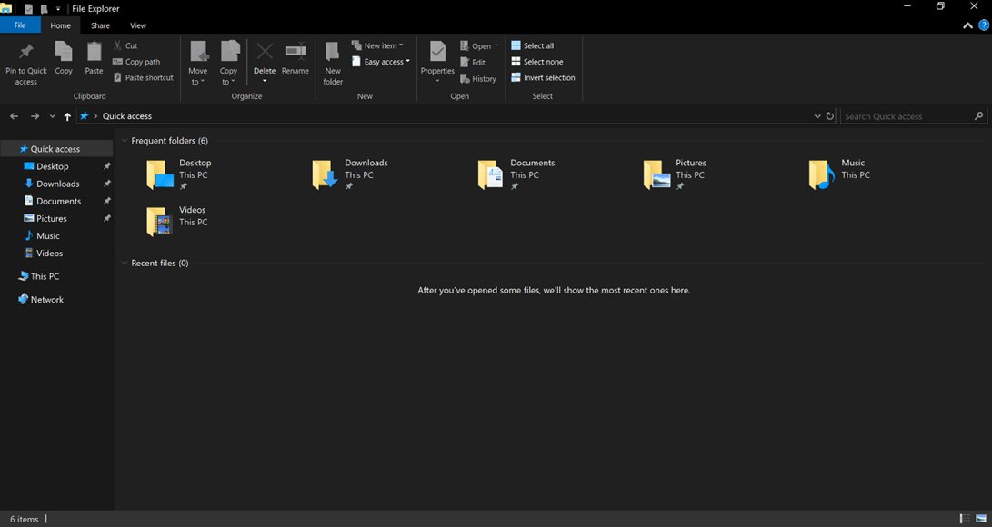 dbrewitz's tweet image. It&apos;s nice to see 1809 brings a dark mode option for Windows File Explorer. @Windows  #windows10octoberupdate