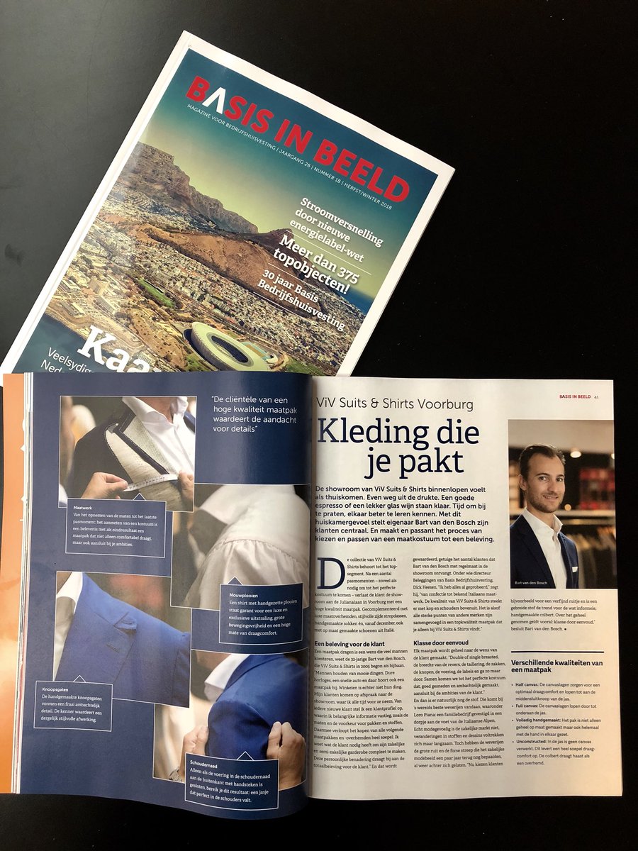 Mooi artikel in Basis in Beeld, uitgegeven door Basis Bedrijfshuisvesting.