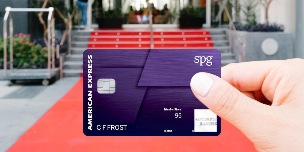 AmericanExpress's tweet photo. With the new #SPGAmex Amex Luxury Card, enjoy a free night award (redemption level at or under 50,000 points; select hotels have resort fees) every year after Card account anniversary at a participating hotel. Terms Apply. Learn more here: https://t.co/fkpXFqYswz https://t.co/MUG8IQ6FeR
