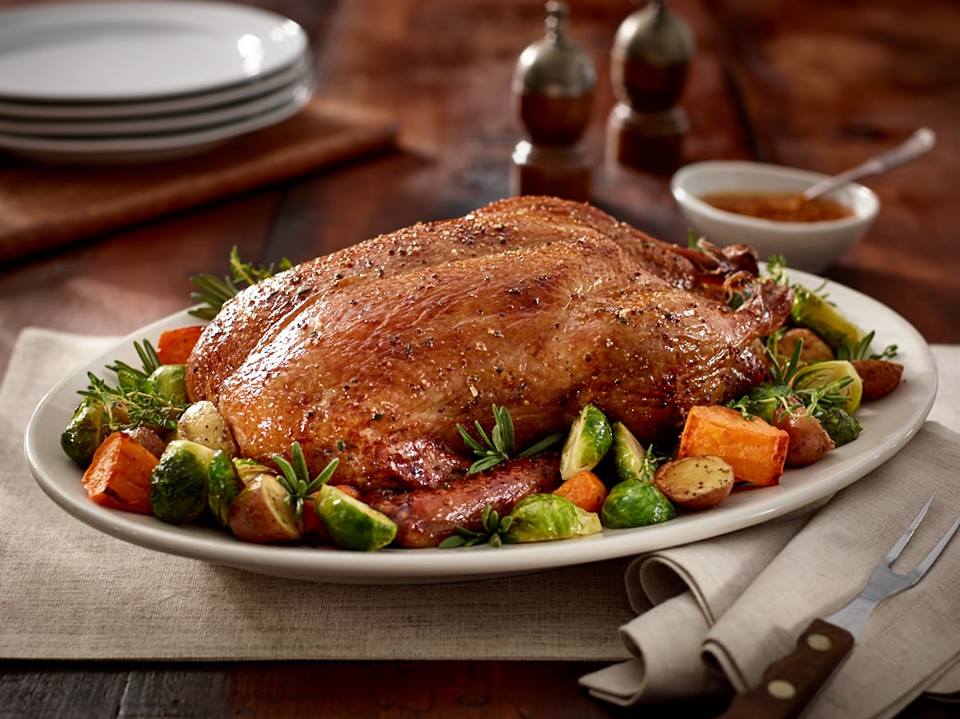 Not a fan of #turkey? This year serve a delicious roast #duck for #Thanksgiving! Visit us and pick up your @KingColeDucks today!