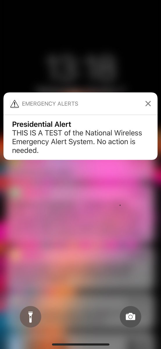 Inoh's tweet image. Just got a message from Donald