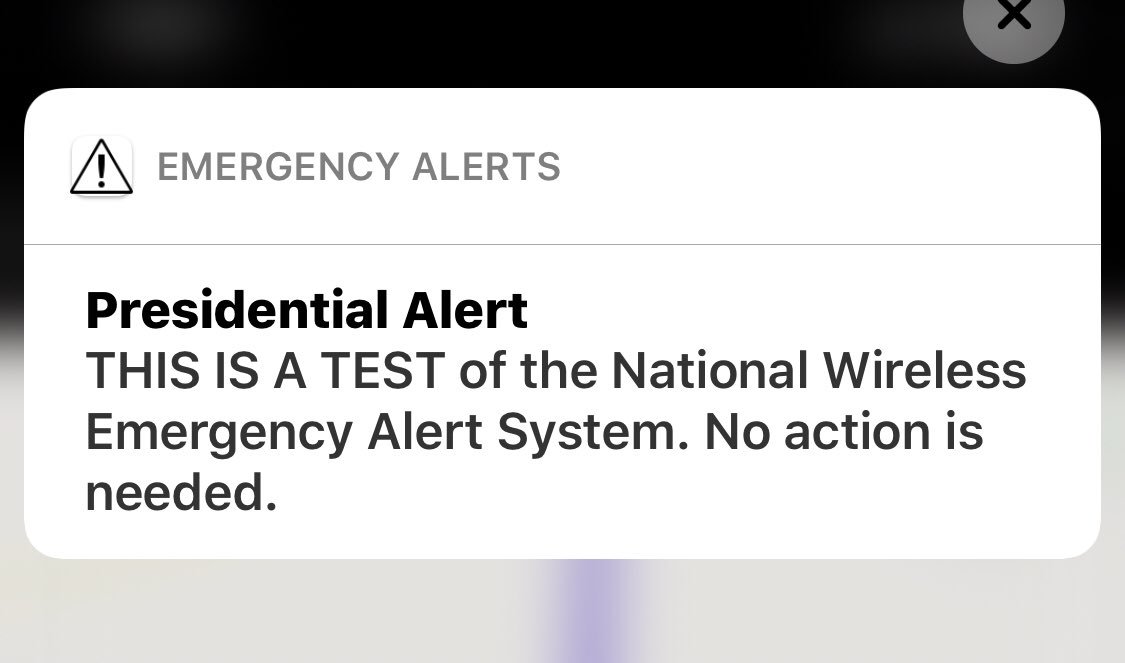 TrooperBenKHP's tweet image. Who dis?
New phone...

#PresidentialAlertSystem