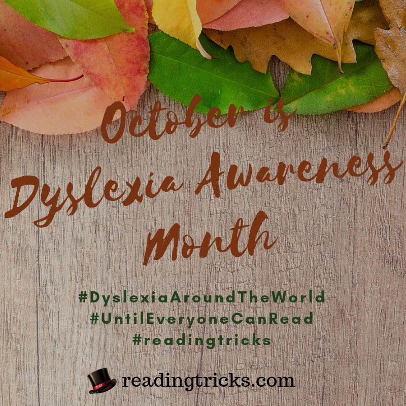 reading_tricks's tweet image. Help us raise awareness for #dyslexia this month! Let’s see how far we can take this... Message us for the image to repost! #readingtricks #dyslexiaaroundtheworld #untileveryonecanread #dyslexiaawarenessmonth #givethegiftofreading